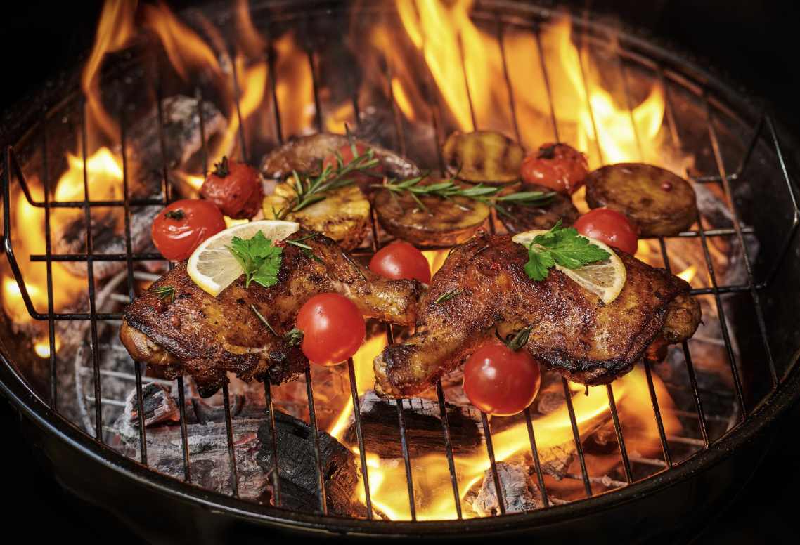 500张烧烤店外卖菜品炸串高清照片素材